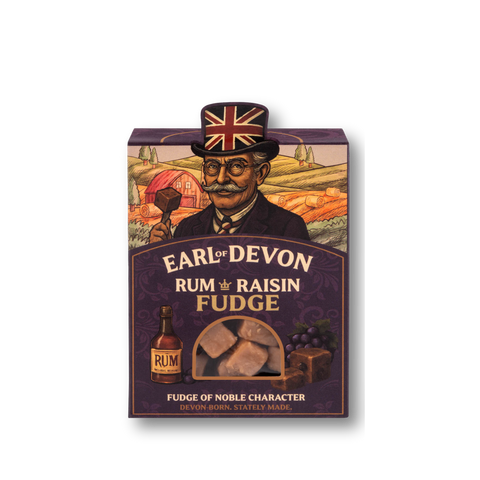 Earl of Fudge - Rum & Raisin